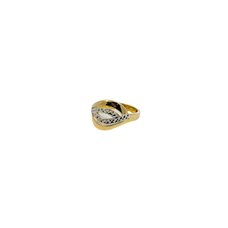 Kenzari Jewellery 14k Gold Ring for Women -2.68 Grams