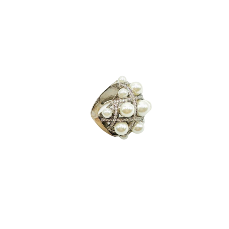 Kenzari Jewellery Silver Ring - 11.86 Grams