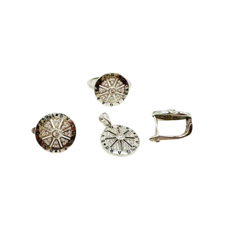 Kenzari Jewellery Silver Set - 9.65 Grams