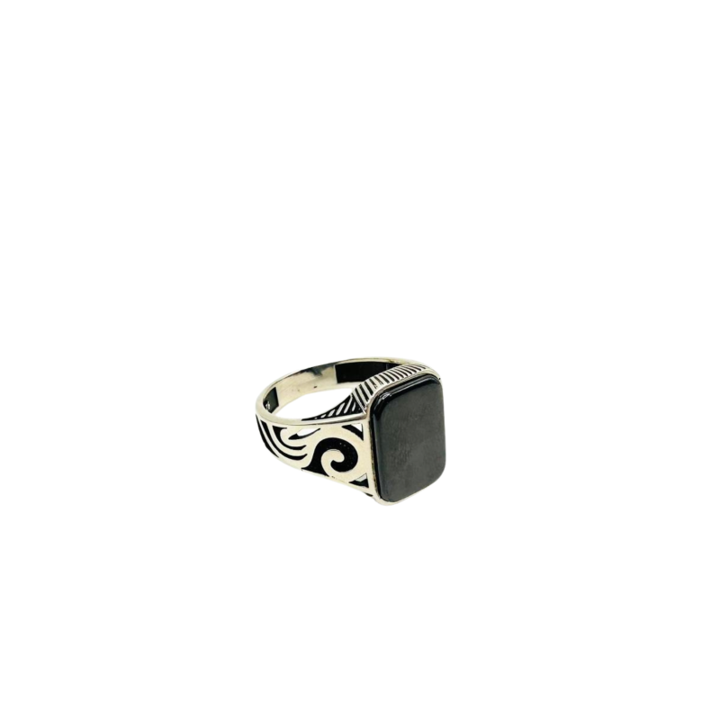 Kenzari Jewellery Silver Ring - 6.53 Grams