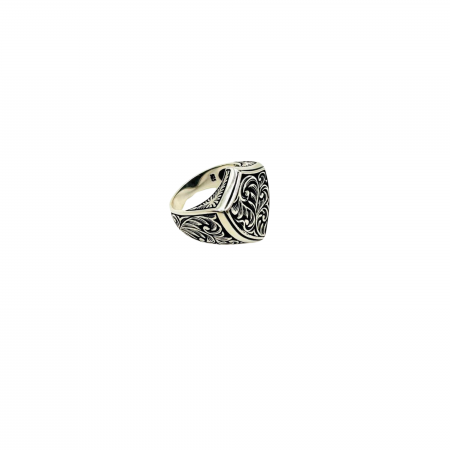 Kenzari Jewellery Silver Ring - 14.83 Grams