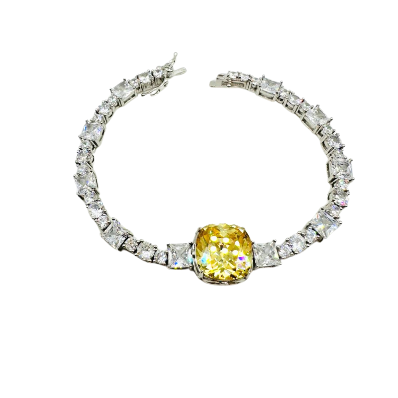 Kenzari Jewellery Silver Bracelet - 18.39 Grams