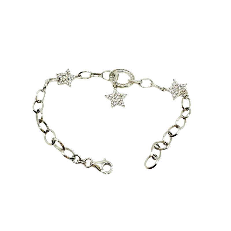 Kenzari Jewellery Silver Bracelet - 5.3 Grams
