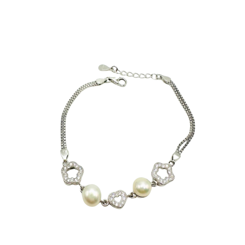 Kenzari Jewellery Silver Bracelet - 6.16 Grams