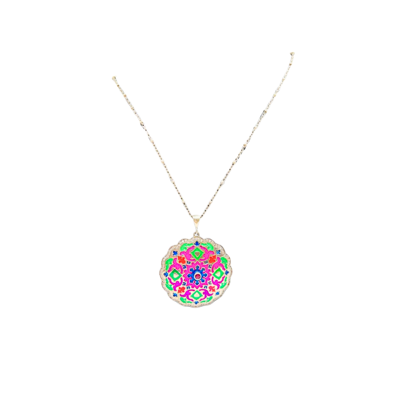 Kenzari Jewellery Silver Necklace - 11.3 Grams