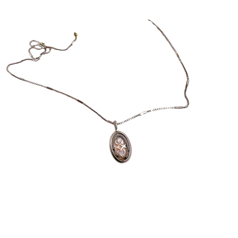Kenzari Jewellery Silver Necklace - 4.74 Grams