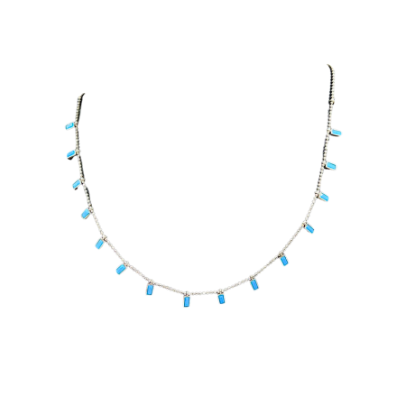 Kenzari Jewellery Silver Necklace - 43.5 Grams Kenzari Jewellery Silver Necklace - 43.5 Grams