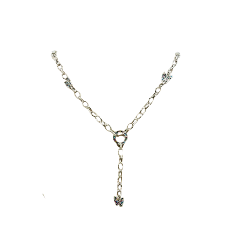 Kenzari Jewellery Silver Necklace - 13.63 Grams