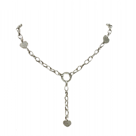 Kenzari Jewellery Silver Necklace - 13.85 Grams Kenzari Jewellery Silver Necklace - 13.85 Grams