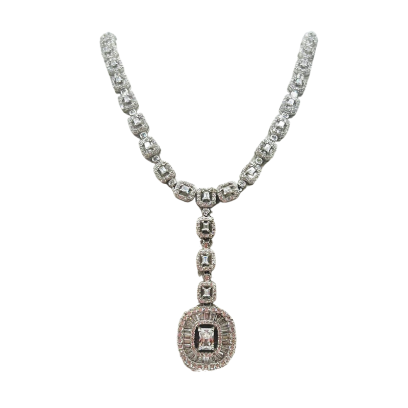 Kenzari Jewellery Silver Necklace - 23.1 Grams