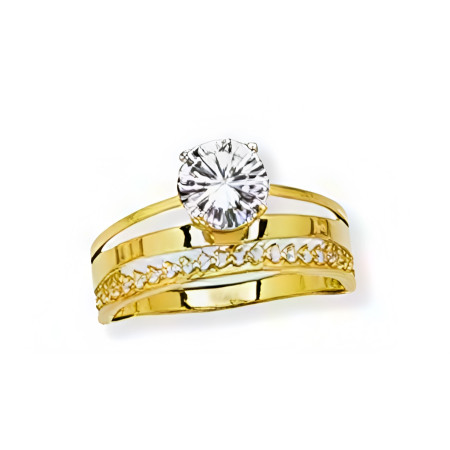 Kenzari Jewellery 14k Gold Ring for Men – 2.46 Grams