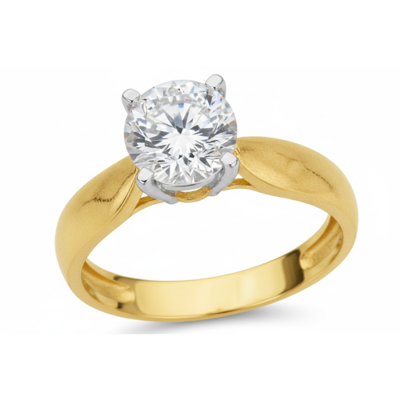 Kenzari Jewellery 14k Gold Ring for Women – 2.92 Grams