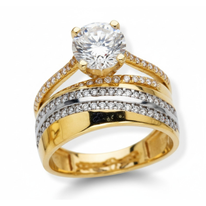 Kenzari Jewellery 14k Gold Ring for Women – 5.13 Grams