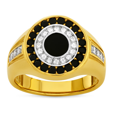 Kenzari Jewellery 14k Gold Ring for Men – 5.19 Grams