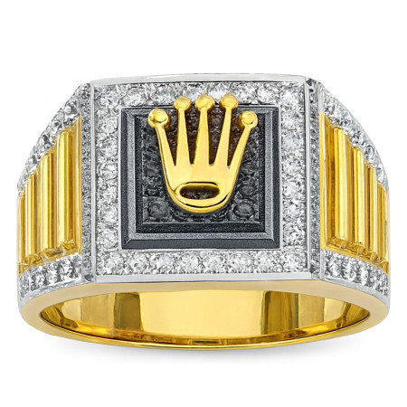 Kenzari Jewellery 14k Gold Ring for Men – 6.99 Grams Kenzari Jewellery 14k Gold Ring for Men – 6.99 Grams