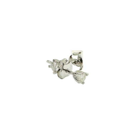 Kenzari Jewellery 18k Diamond Earring for Women - 0.72 Grams Kenzari Jewellery 18k Diamond Earring for Women - 0.72 Grams