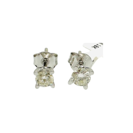 Kenzari Jewellery 18k Diamond Earring for Women - 0.93 Grams Kenzari Jewellery 18k Diamond Earring for Women - 0.93 Grams