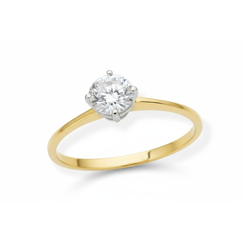 Kenzari Jewellery 14k Gold Ring for Women – 1.22 Grams