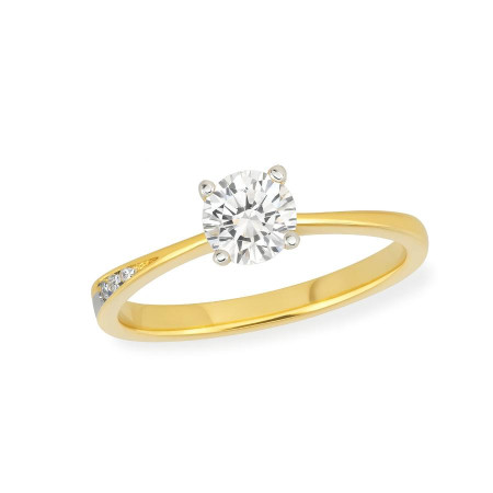 Kenzari Jewellery 14k Gold Ring for Women – 1.43 Grams