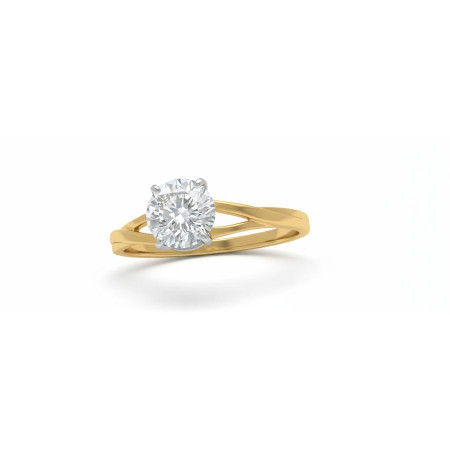 Kenzari Jewellery 14k Gold Ring for Women – 1.46 Grams Kenzari Jewellery 14k Gold Ring for Women – 1.46 Grams