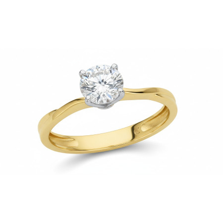 Kenzari Jewellery 14k Gold Ring for Women – 1.7 Grams Kenzari Jewellery 14k Gold Ring for Women – 1.7 Grams