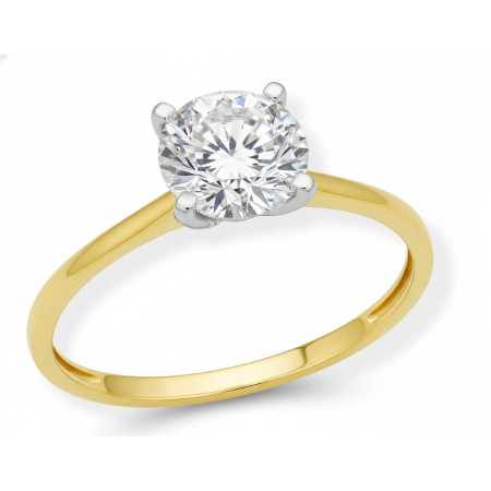 Kenzari Jewellery 18k Gold Ring for Women – 1.84 Grams Kenzari Jewellery 18k Gold Ring for Women – 1.84 Grams