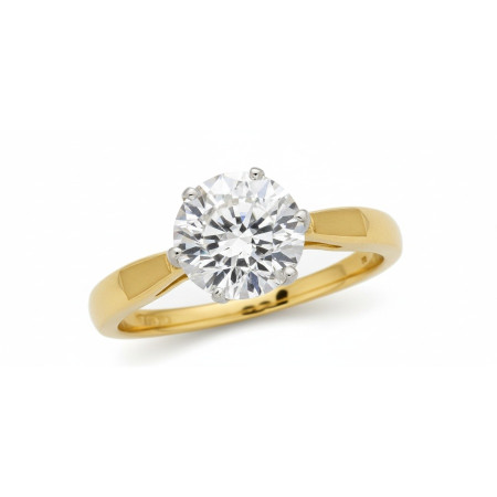 Kenzari Jewellery 14k Gold Ring for Women – 2.09 Grams Kenzari Jewellery 14k Gold Ring for Women – 2.09 Grams