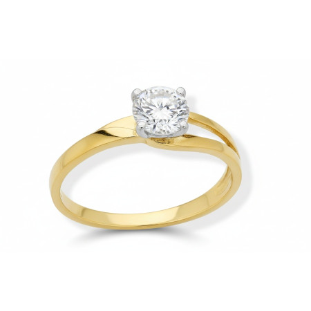 Kenzari Jewellery 14k Gold Ring for Women – 2.1 Grams Kenzari Jewellery 14k Gold Ring for Women – 2.1 Grams