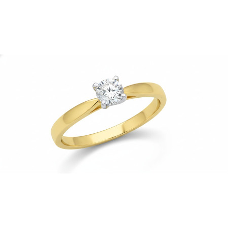 Kenzari Jewellery 14k Gold Ring for Women – 2.17 Grams Kenzari Jewellery 14k Gold Ring for Women – 2.17 Grams