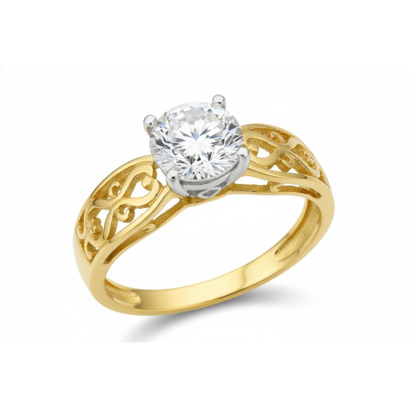 Kenzari Jewellery 14k Gold Ring for Women – 2.25 Grams