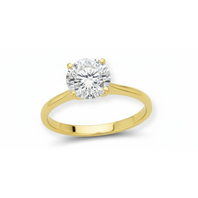 Kenzari Jewellery 14k Gold Ring for Women – 2.35 Grams
