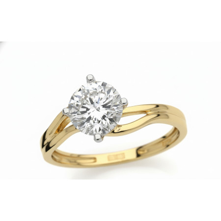 Kenzari Jewellery 14k Gold Ring for Women – 2.47 Grams