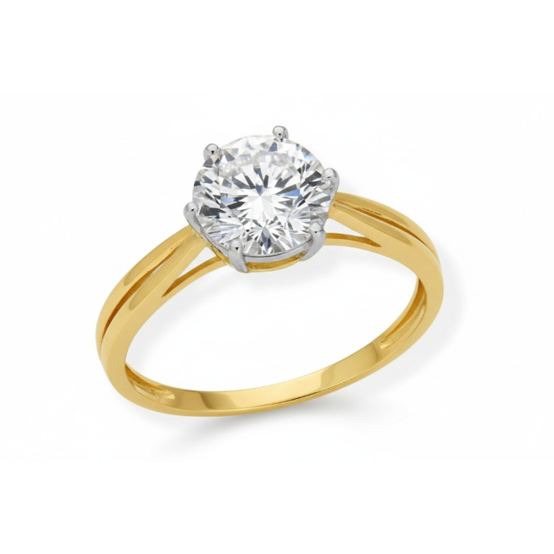 Kenzari Jewellery 14k Gold Ring for Women – 2.49 Grams