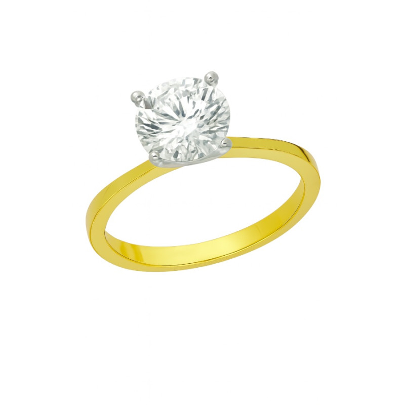 Kenzari Jewellery 14k Gold Ring for Women – 2.85 Grams