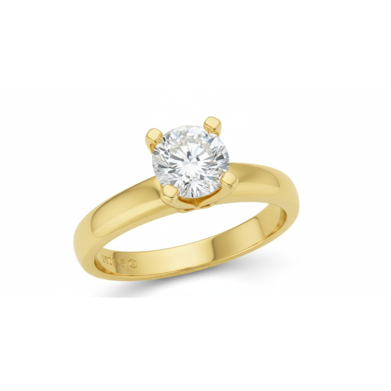 Kenzari Jewellery 14k Gold Ring for Women – 2.92 Grams