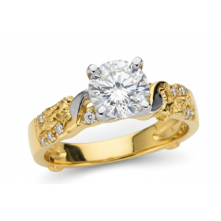 Kenzari Jewellery 14k Gold Ring for Women – 3.28 Grams