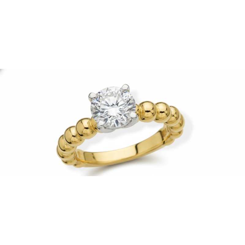 Kenzari Jewellery 14k Gold Ring for Women – 3.52 Grams