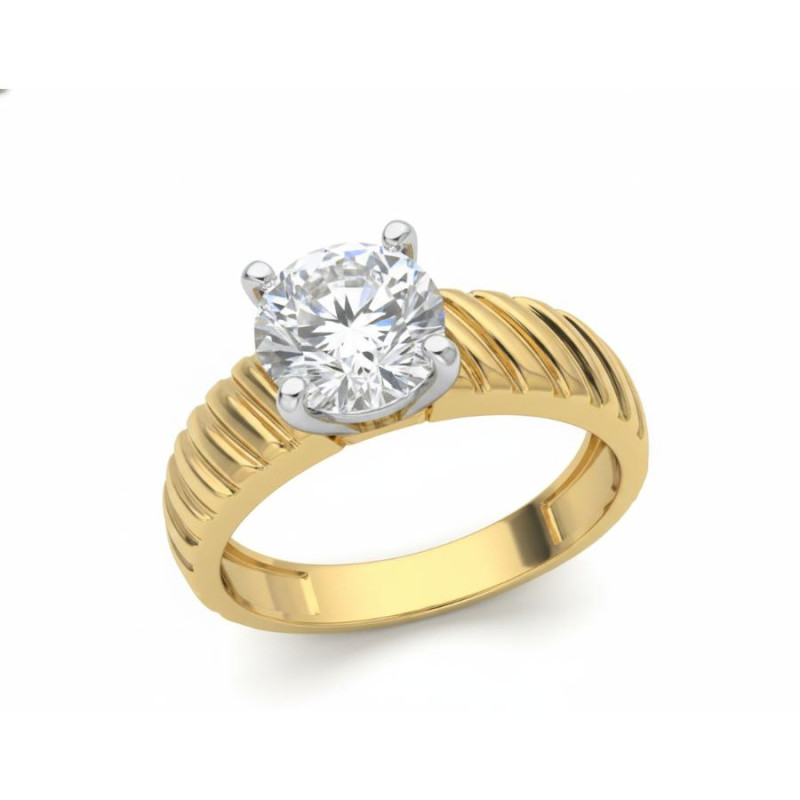 Kenzari Jewellery 18k Gold Ring for Women – 3.81 Grams