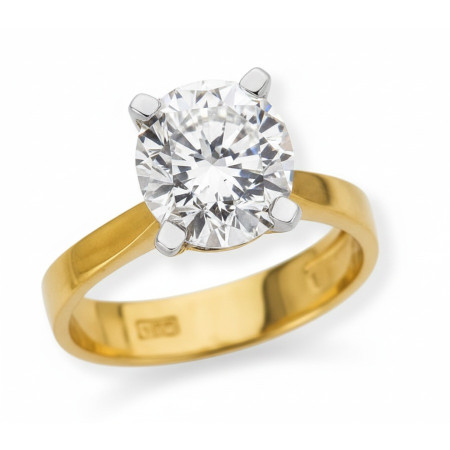 Kenzari Jewellery 14k Gold Ring for Women – 4.54 Grams Kenzari Jewellery 14k Gold Ring for Women – 4.54 Grams