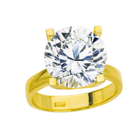 Kenzari Jewellery 14k Gold Ring for Women – 5.26 Grams Kenzari Jewellery 14k Gold Ring for Women – 5.26 Grams