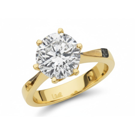Kenzari Jewellery 14k Gold Ring for Women – 5.67 Grams Kenzari Jewellery 14k Gold Ring for Women – 5.67 Grams