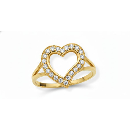 Kenzari Jewellery 14k Gold Ring for Women – 1.4 Grams