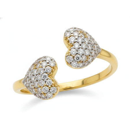 Kenzari Jewellery 14k Gold Ring for Women – 1.46 Grams Kenzari Jewellery 14k Gold Ring for Women – 1.46 Grams