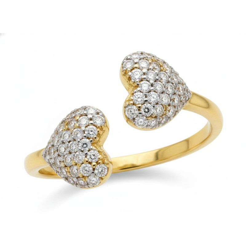 Kenzari Jewellery 14k Gold Ring for Women – 1.46 Grams Kenzari Jewellery 14k Gold Ring for Women – 1.46 Grams