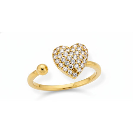 Kenzari Jewellery 14k Gold Ring for Women – 1.46 Grams Kenzari Jewellery 14k Gold Ring for Women – 1.46 Grams