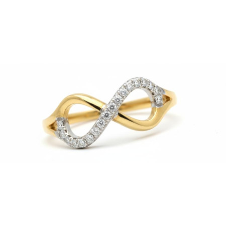 Kenzari Jewellery 14k Gold Ring for Women – 1.48 Grams Kenzari Jewellery 14k Gold Ring for Women – 1.48 Grams