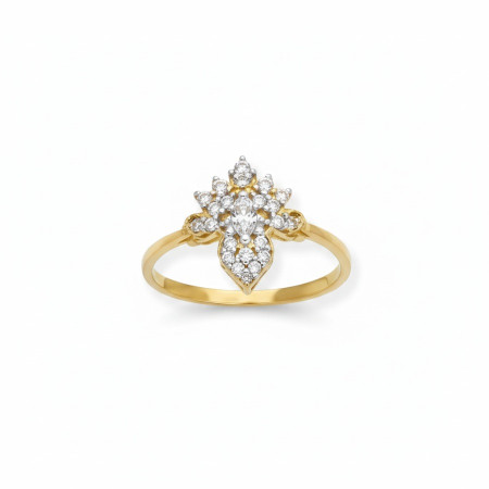 Kenzari Jewellery 14k Gold Ring for Women – 1.59 Grams Kenzari Jewellery 14k Gold Ring for Women – 1.59 Grams
