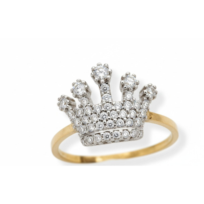 Kenzari Jewellery 18k Gold Ring for Women – 1.62 Grams