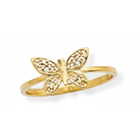 Kenzari Jewellery 14k Gold Ring for Women – 1.63 Grams Kenzari Jewellery 14k Gold Ring for Women – 1.63 Grams