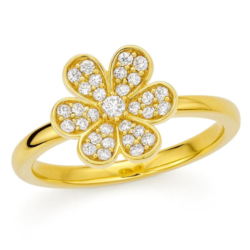 Kenzari Jewellery 14k Gold Ring for Women – 1.71 Grams